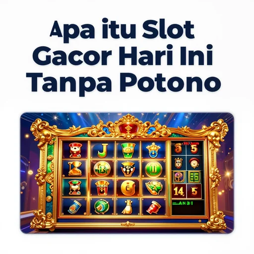 Apa itu Slot Gacor Hari Ini Tanpa Potongan?